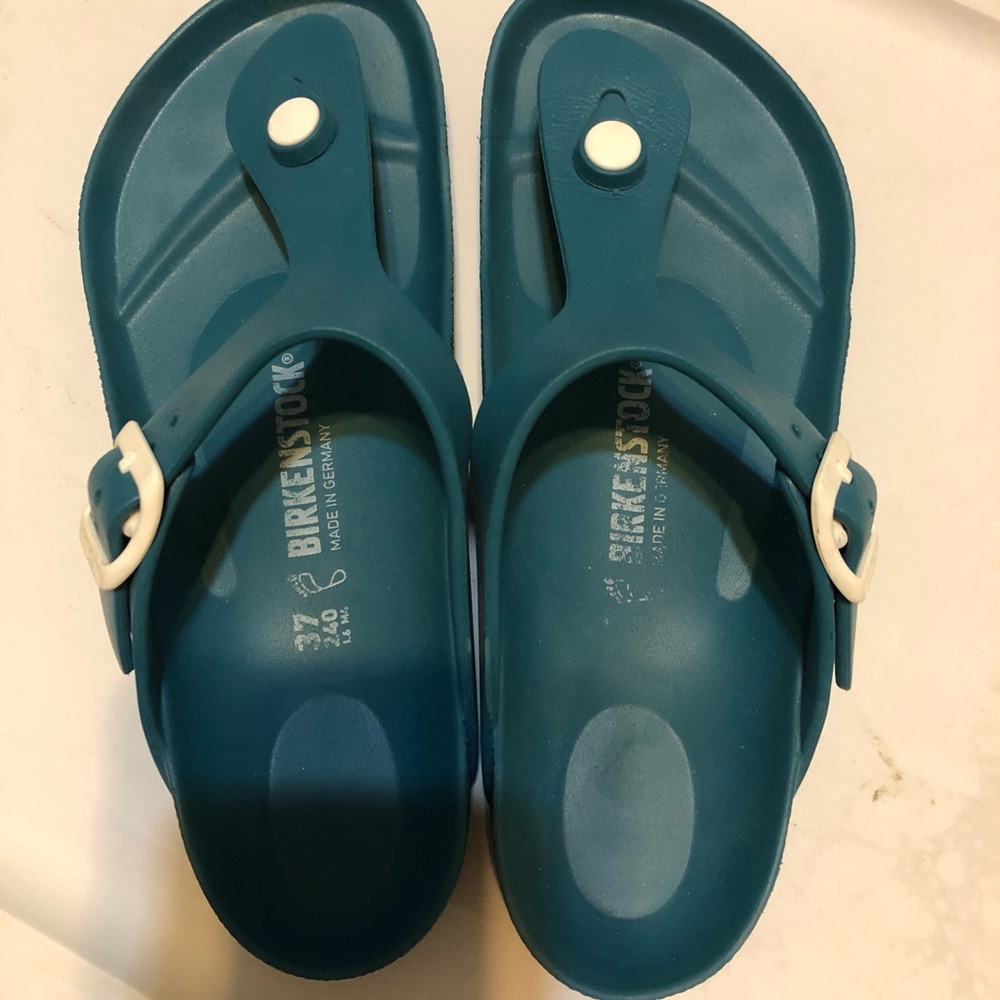 Birkenstock Kids Teal Sandals